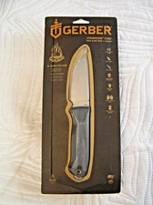 Gerber Strongarm Camp Fixed Blade Knife Plus Sheath 420 High Carbon Steel