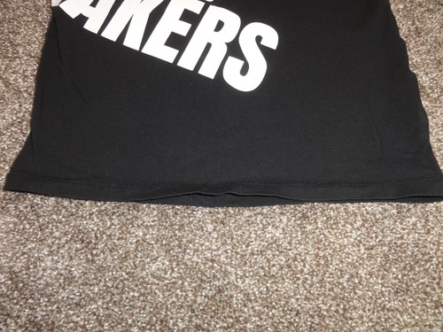 KIDS NBA LOS ANGELES LAKERS BLACK T-SHIRT SIZE 7-8 BY NAME IT - Picture 4 of 10
