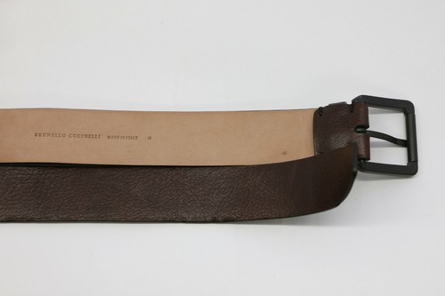 NWT$1095 Brunello Cucinelli 100%Leather Belt W/Dazzling Swarovski CrystalsM A191 - Picture 5 of 8