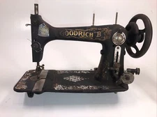 Antique Foley & Williams MFG Co Goodrich ‘B’ Treadle Sewing Machine ~1890-1910