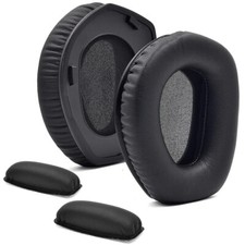 Ersatz-Ohrpolster für Sennheiser HDR RS165 RS175 RS185 RS195 Schwarz Kopfhörer