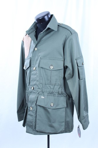 NOS NWT 10X Skeet Shooting Vintage Jacke Jagd Herren L Made USA 42-44 grün Hemd - Bild 8 von 24