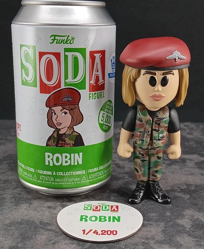 Funko ROBIN Soda Pop Stranger Things Shop Exclusive 1/4200