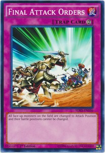 Final Attack Orders - SDKS-EN036 - Common - 1st Edition x3 - Near Mint