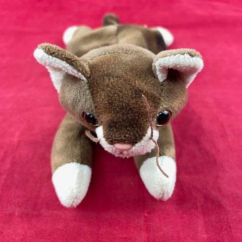 Vintage 1997 Pounce Cat Ty Beanie Babies Collection Stuffed Plush