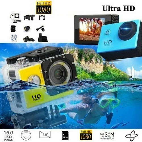 Full HD 1080P Action Camera Camcorder Waterproof DVR NVRs Helmet Sports DV Video - Picture 2 of 7