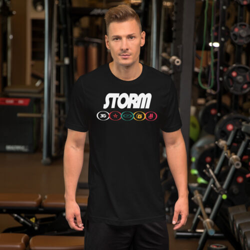 Storm Bowling Logo Tee S-5XL - Funny Design, New Arrival - Picture 8 of 12