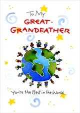 Best In The World - Recycled Paper Greetings Father's Day Card