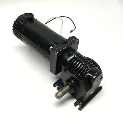 Bison 507-02-002 DC Gearmotor 90VDC, 10:1, 180RPM, 1/8HP, 29in-lbs, 5/8'' Shaft