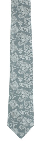 Michelsons of London Sprawling Floral Tie & Pocket Square Set. - Picture 24 of 28