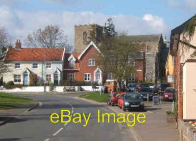 Photo 6x4 Debenham village scene Looking along the High Street towards th c2009