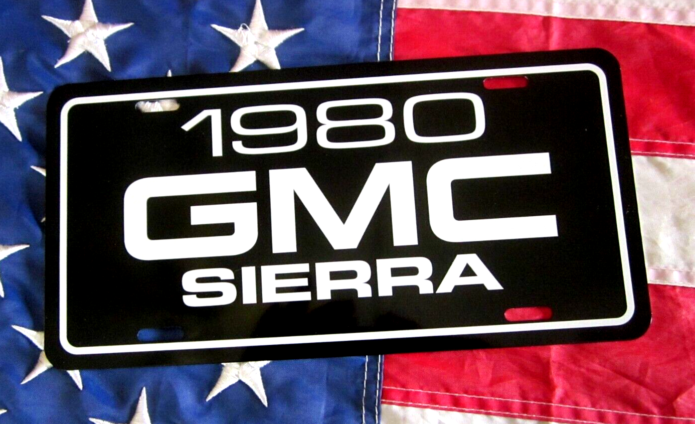 1980 GMC Sierra C/15 pickup truck license plate tag 80 C15 ... other ...