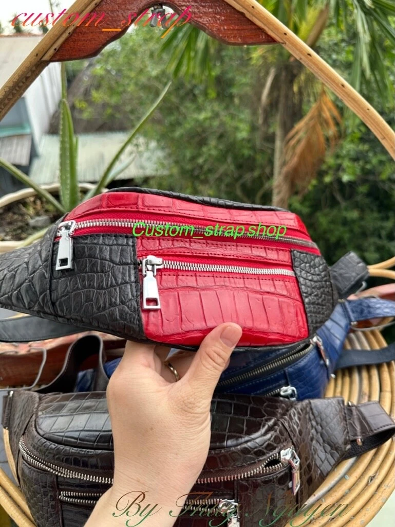 bag crocodile leather