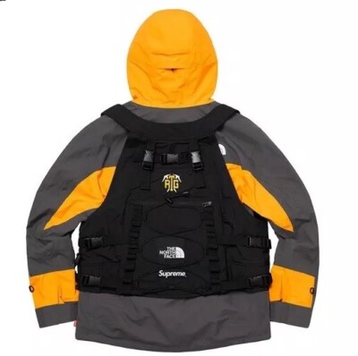 Supreme x The North Face Jacket and VEST Mens XL Yellow RTG Gore