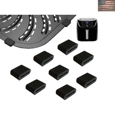 8PCS Silicone Rubber Feet for PowerXL Vortex Pro Air Fryers – Durable & Non-Slip