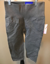 JoyLab High Rise Cropped Leggings, NEW, Gray, Size M