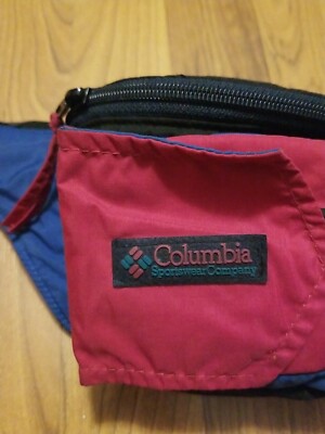 Vintage Columbia Popo Pack Waist Fanny Pack Unisex