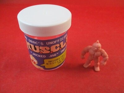 Dino Drac's Unofficial M.U.S.C.L.E. ''Jacked Jar'' w/ Original Toy Figure