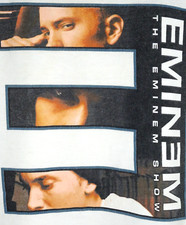 Vintage Eminem Rap T Shirt XL Men The Eminem Show Slim Shady Hip Hop Tee White