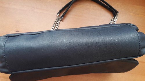 Borsa donna Carpisa blu poliestere simil pelle borsa a spalla regolabile ottima! - Imagen 9 de 10