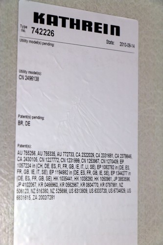 Kathrein 742-226 Szerokopasmowa 4-portowa antena XXPol Panel 806-860/1710-2170 Dualband - Zdjęcie 6 z 8