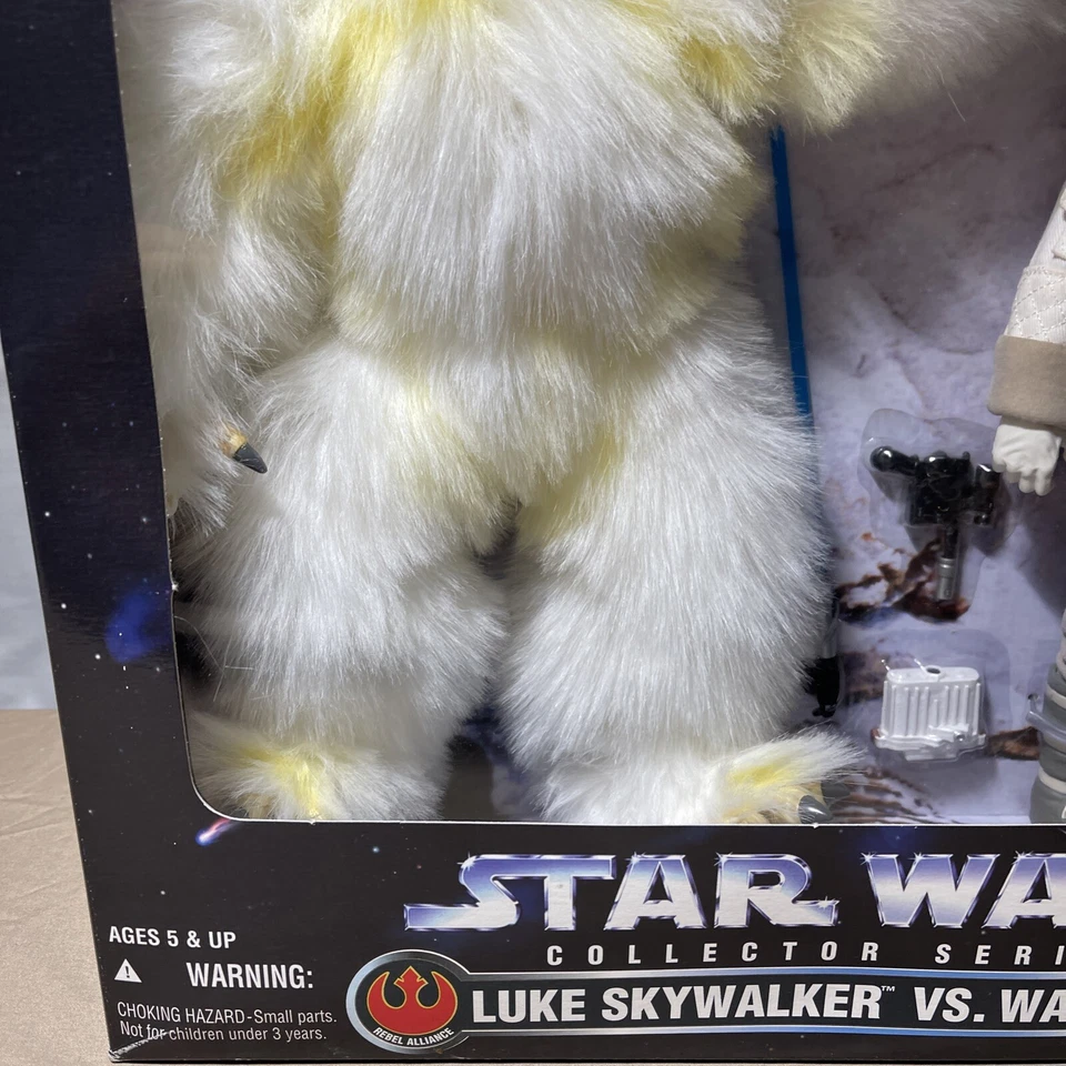 Star Wars 1997 12 pulgadas serie coleccionista - Hoth Luke Skywalker vs Wampa - set TVC Foto 3 de 4