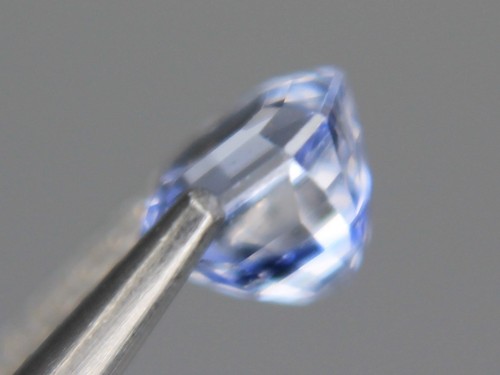 1x Light Blue Ceylon Sapphire 0.68ct Octagon 4.5x4mm Loose Natural Gemstone VS - Foto 7 di 11