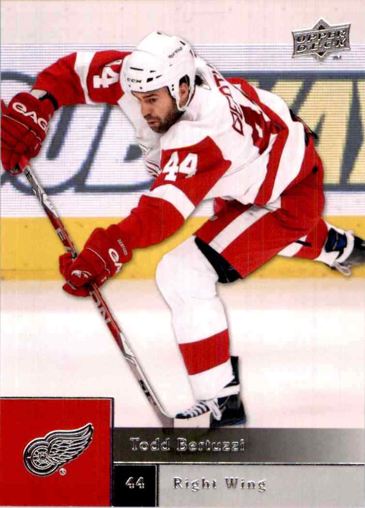2009-10 Upper Deck Todd Bertuzzi #371