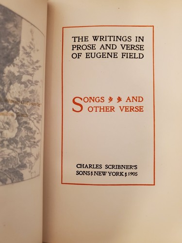 The Works of Eugene Field 12 Volumes Complete 1904-1905 Rare Complete Set! - Picture 6 of 10
