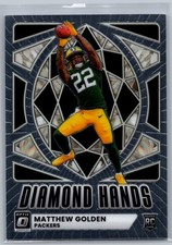 2025 Donruss Optic Diamond Hands - Matthew Golden #3 (RC)