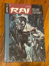 Rai Deluxe Edition Valiant Hardcover Vol 1 - New & Sealed - OOP - Clayton Crain!