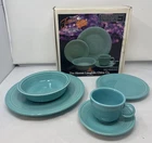 Fiesta Turquoise Green 5 Piece Place Setting New in Box Fiestaware