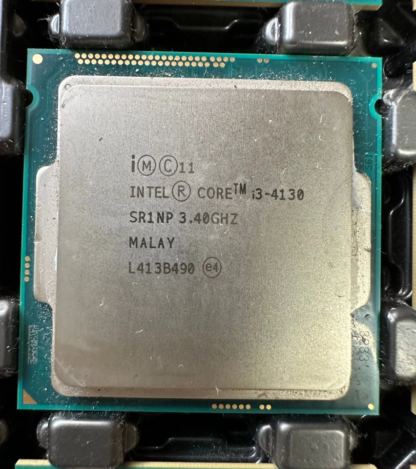 CPU Intel Core i3-4130 @ 3,40 GHz (lote de 4) Foto 2 de 3