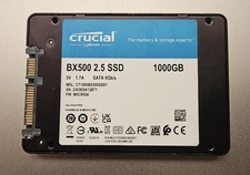 Crucial BX500 1tb 1000GB 2.5in SATA III Internal SSD CT1000BX500SSD1