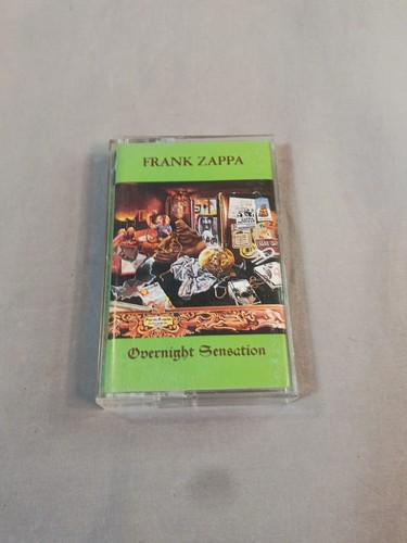 Frank Zappa & The Mothers - Overnight Sensation Cassette 1988 Barking Pumpkin