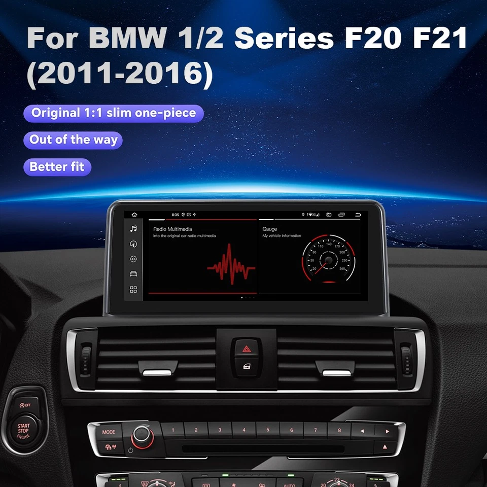 Wireless Carplay Android Auto GPS NBT BT für BMW F20 F21 F22 F30 F31 F34 F80 F32 - Bild 3 von 4