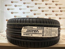 Single New Bridgestone Potenza S001 Run Flat 24540r20 99y Tire
