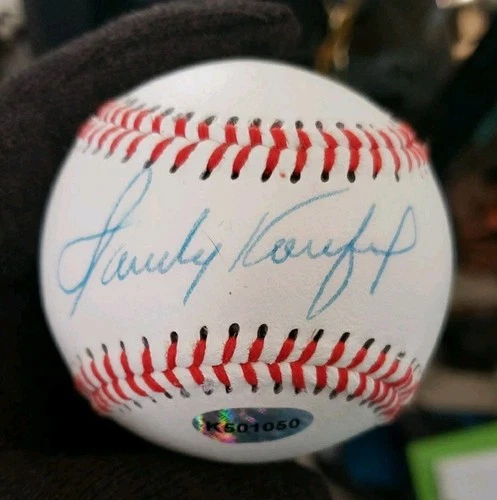 Sandy Koufax Los Angeles Dodgers Autographed Baseball COA