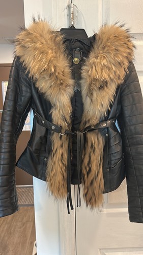 real fur jacket women vintage
