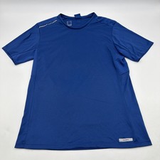 Decathlon Kalenji T-shirt Men L Blue Logo .#43552