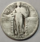 1930 S Standing Liberty Quarter - 90% Silver 25c, Great For Albums- Q-S30H