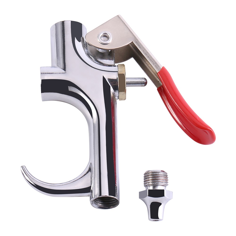 1pc Zinc Alloy Air Compressor Blow Kit Blower Dust Removing Gun Tool With N TU