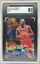 6343413 Michael Jordan 1996 Fleer Flair Showcase #23 Row 1 Grace SGC 8