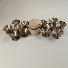 Vintage Dixie Ice Cream Sundae Cup Counter Dispenser DP205 Vortex Metal Dishes 