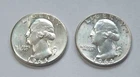 1964-P & 1964-D washington quarters #1