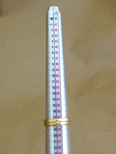 Vintage 14K Yellow Gold Ring Size Around 8 / Weight 3.74 g / FedEx FS / BE1p - Picture 11 of 18