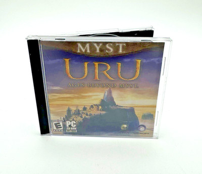 Myst Uru: Ages Beyond Myst PC CD-ROM 2003 Complete w/ Case Manual