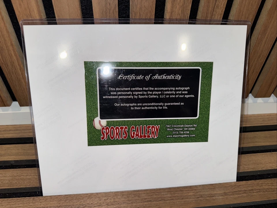 Zack Cozart Cincinnati Reds Signed 8x10 Photo Autograph COA - Image 4 of 4