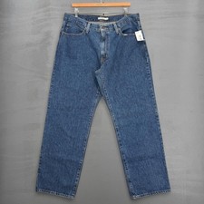 NEW Levi's 94 Baggy Jeans Blue High Rise Relaxed Wide Leg 33