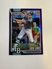 2026 Topps Series 1 - Josh Lowe #183 Purple Rainbow Foil /250